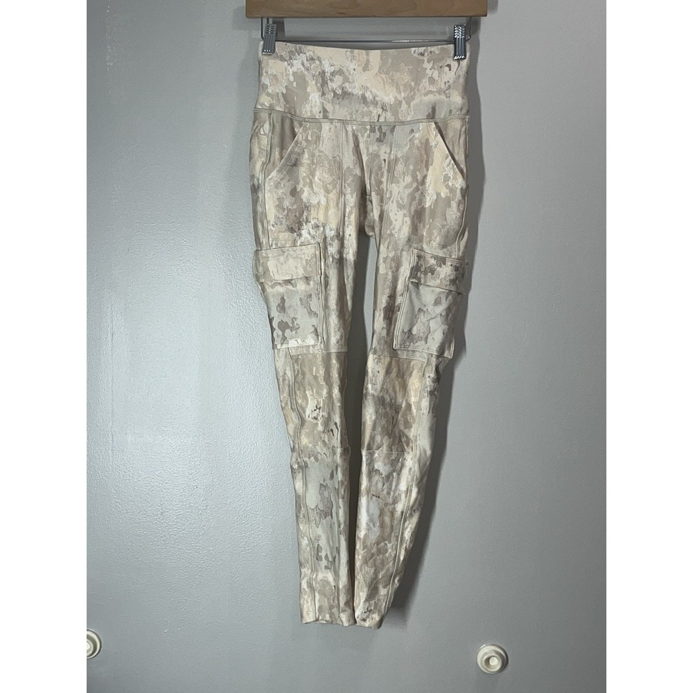 Alpine design‎ women's XS Selena high-rise tights beige NWT